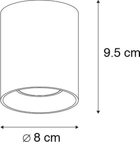 Spot inteligent auriu cu WiFi GU10 - Tubo