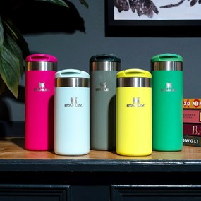 Cana termică Stanley AeroLight Transit 350 m lHammertone Green, 350 ml