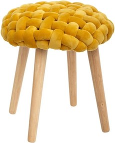 Taburet COSY cu sezut in carouri, 43 cm