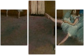Tablou - Edgar Degas, Before the Ballet, reproducere (90x60 cm)
