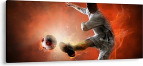 Tablou - Fotbalistul (120x50 cm)