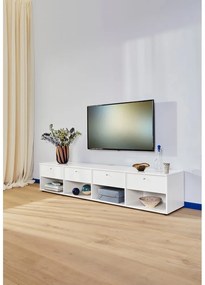 Comodă TV albă 214x45 cm Mistral – Hammel Furniture