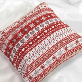 Husă de pernă cu motive de iarnă