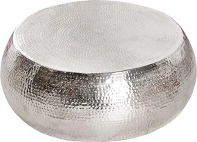 Masuta Living eleganta din metal Optik 80cm argintiu A-38396 VC