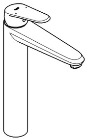 GROHE 23432000 - Baterie pentru lavoar EURODISC COSMOPOLITAN, mărime XL, crom