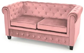 Expedo Canapea tapițată KRISET XL, 152x73x75, roz