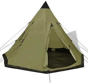 vidaXL Cort pentru 4 persoane, verde