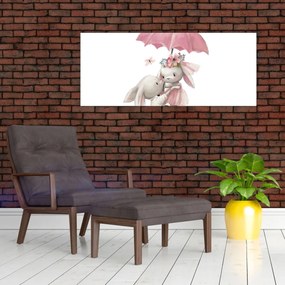 Tablou - Animăluț în acuarelă N⁰3 (120x50 cm)