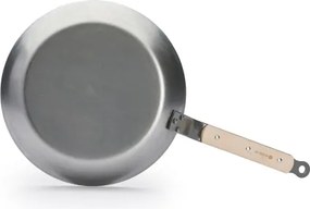 De Buyer - Tigaie MINERAL B BOIS, 28 cm, oțel (5710.28)
