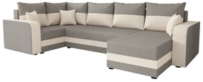 Colțar în formă de U Harmony Long (Gri + crem) (S). 1057204