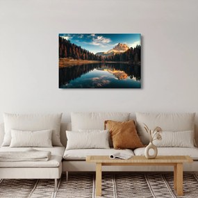 Tablou - Alpi, Italia, Dolomiți, Lago Antorno (90x60 cm)