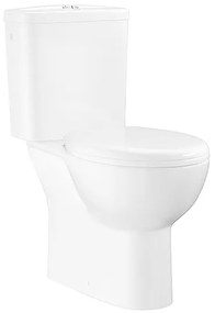 GROHE 39346000 - Vas WC pe pardoseală BAU cu evacuare verticală, ceramică/alb