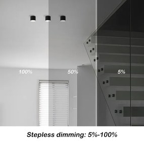 Immax NEO 07242L - LED lampă dimabilă RONDATE 18W/230V 11,5cm Wi-Fi Tuya