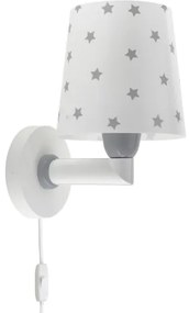 Aplică pentru copii STAR LIGHT 1xE27/60W/230V albă Dalber 82219B
