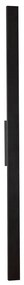 Aplica LED exterior design liniar 121cm IP65 DOUL negru
