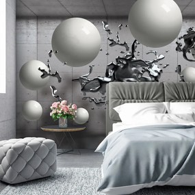 Fototapet - 3D abstacție geometrică (152,5x104 cm)