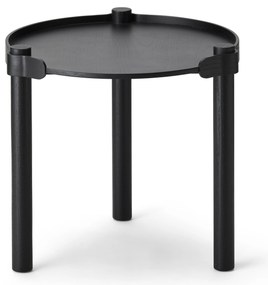 Masa Woody 45cm, stejar negru - COOEE