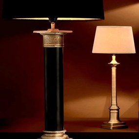 Veioza, lampa de masa cu baza inalta, finisaj brass, H-53cm, Cologne Small 101642 HZ