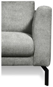 Canapea gri deschis 216 cm Gomero – Scandic