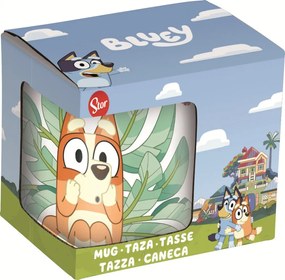 Bluey Leaves ceașcă din porțelan 235 ml (8 oz) Cutie Cadou