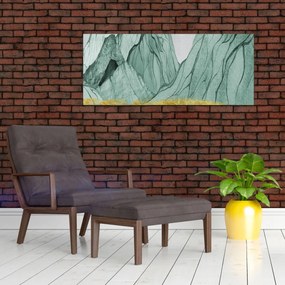 Tablou - Munții Smarald N⁰1 (120x50 cm)