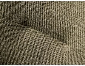 Scaun de sufragerie verde cu cotiere tapițat Roxana – Unique Furniture