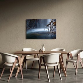 Tablou - Laguna de iarnă (90x60 cm)