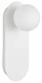 Aplica de perete design modern Blob alb