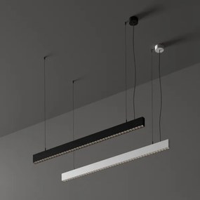 Ideal Lux - Lustră LED suspendată pe cablu OFFICE LED/30W/230V 3000K CRI 90 negru
