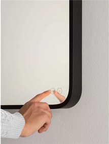Oglinda cu iluminat LED pentru baie IP44 SINIA 60x80cm