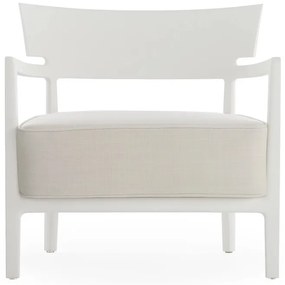 Fotoliu de exterior CARA MAT, diferite variante - Kartell Culoare: Alb/alb