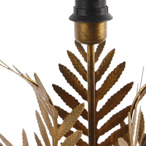 Lampă de masă din aur vintage fără umbră - Botanica