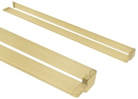 Panou de duș Rea Aero GoldBrush N 110 Walk In + EVO