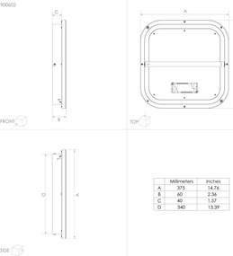 Plafonieră LED dimabilă CALAGRANO LED/21W/230V Eglo 900602 + telecomandă