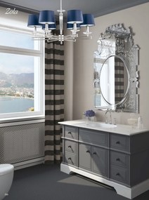 Candelabru 3 brate design clasic realizata manual Zola