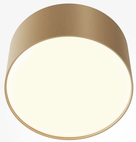 Mini Plafoniera LED design tehnic Zoom D-12cm 3000K auriu