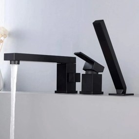 Baterie pentru cada Rea Glen Negru Black trei piese