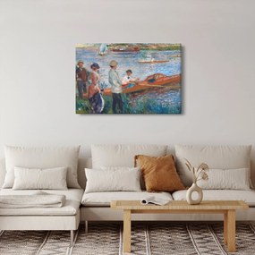 Tablou - Auguste Renoir, Oarsmen at Chatou, reproducere (90x60 cm)