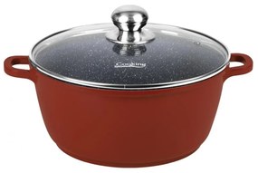 Cratiță din aluminiu cu capac 20x9 cm, 2.5L – Cooking by Heinner, Colecția Calabria HR-JLG-C20CR, antiaderentă și compactă
