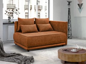 Canapea extensibilă, teracotă, pe dreapta, LIAMI