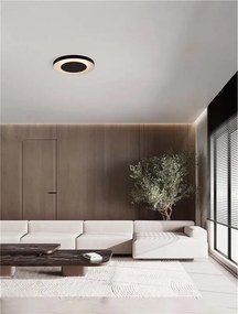 Plafoniera LED design slim PADA negru D-60cm
