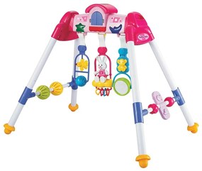 Baby Mix Baby play trapez De Lux roz, 40 x 55 cm