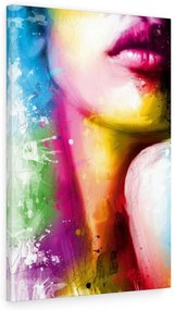 Tablou canvas Colorful Neck 120x80 cm