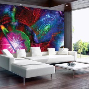 Fototapet - Cosmos coloat abstract (152,5x104 cm), în 8 de alte dimensiuni noi