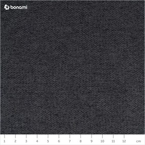 Canapea gri închis extensibilă 226 cm Leon – Bobochic Paris