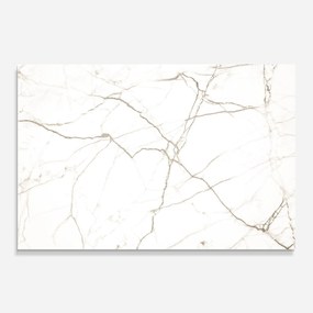 Panou Sticla Bucatarie, 30x40cm, Protectie aragaz, Antistropi, Termorezistent, Abstracte, Marble, White Brown Lines Marble