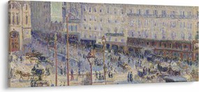 Tablou - Camille Pissarro, The Place du Havre, reproducere (120x50 cm)