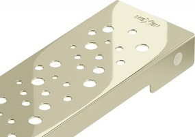Mexen Flat M12 mască pentru scurgere liniară 70 cm, aurie - 1521070