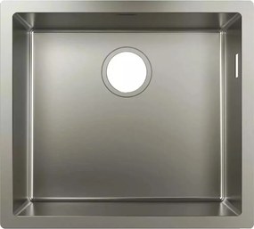 Chiuveta bucatarie Hansgrohe S71 inox 70.5x45 cm
