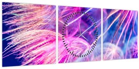 Tablou - Macro (cu ceas) (90x30 cm)